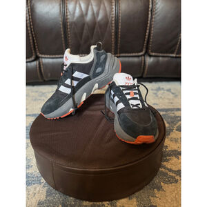 ADIDAS ZX22 BOOST | Black Gray Orange Sneakers 8.5